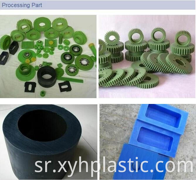 processing nylon machine part